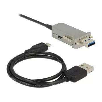 Cavo USB DeLOCK 20 m USB3.0-A + USB Micro-B