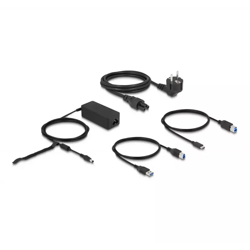 Docking station USB DeLOCK Dual DisplayPort 4K USB 3.2 LAN audio