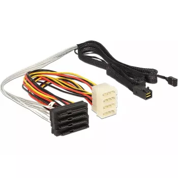 Cavo SAS DeLOCK 83391 1 m multicolore