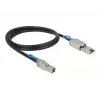 Cavo di rete DeLOCK 83734 Mini SAS HD SFF-8644 su Mini SAS SFF-8088 1 m nero