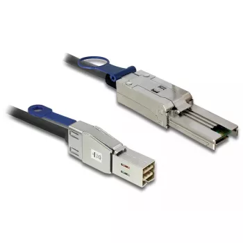 Cavo di rete DeLOCK 83734 Mini SAS HD SFF-8644 su Mini SAS SFF-8088 1 m nero