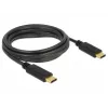 Cavo USB DeLOCK 83867 USB 2.0 3 m USB C nero