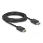 Cavo DisplayPort DeLOCK 16K 30 Hz 8K 60 Hz 40 Gbit/s 3 m