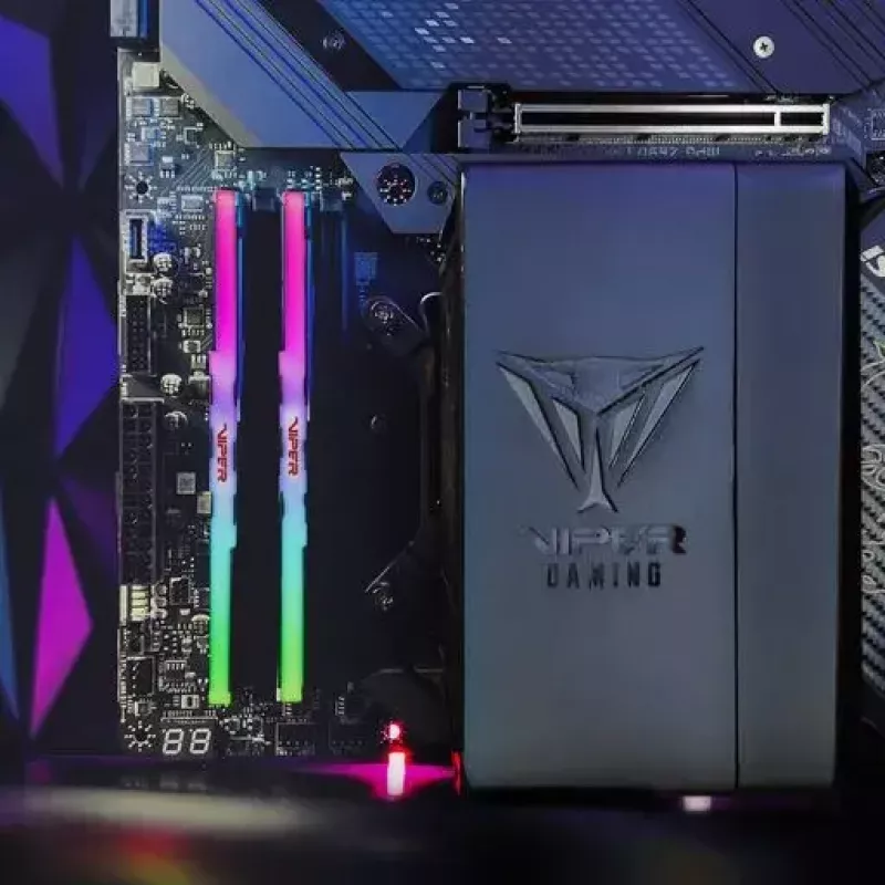 64 GB Patriot DIMM 5200 (2x 32 GB) Dual-Kit (nero, PVVR564G520C40K, Viper Venom RGB, INTEL XMP)
