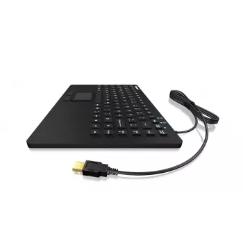 Tastiera KeySonic KSK-5230 IN (DE) ufficio USB QWERTZ tedesco nero