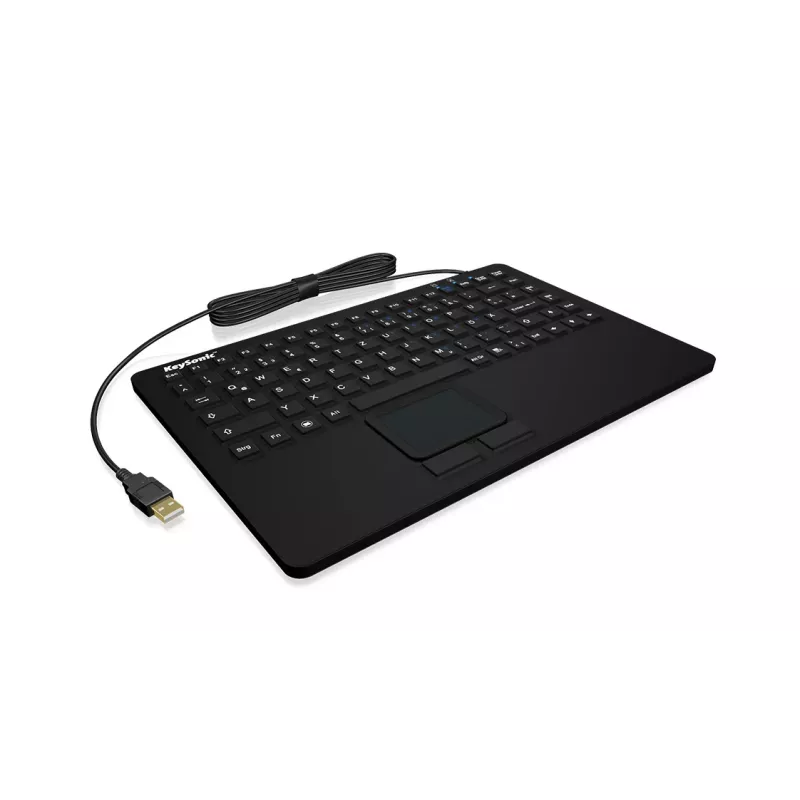 Tastiera KeySonic KSK-5230 IN (DE) ufficio USB QWERTZ tedesco nero