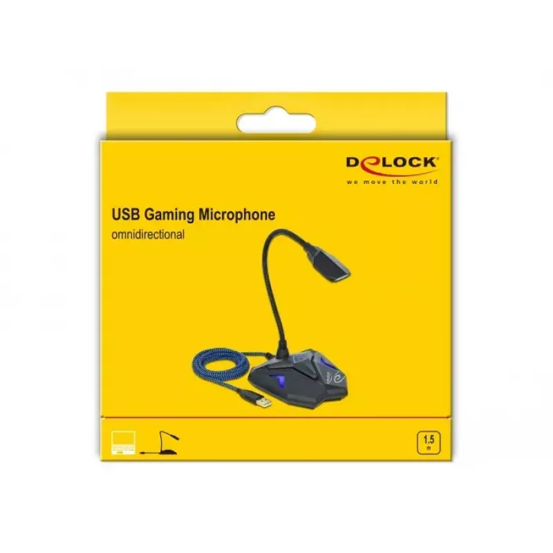 Microfono per console DeLOCK 66330
