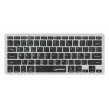 Tastiera wireless dual-mode ultra sottile Manhattan, layout QWERTZ tedesco, Bluetooth (v3.0) e wireless (2,4 GHz), 78 tasti piatti a forbice, gestione automatica dell'energia, portata 10 m, micro-ricevitore USB-A, batteria AAA (inclusa), Windows e Mac, tre anni di garanzia