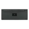 Tastiera wireless dual-mode ultra sottile Manhattan, layout QWERTZ tedesco, Bluetooth (v3.0) e wireless (2,4 GHz), 78 tasti piatti a forbice, gestione automatica dell'energia, portata 10 m, micro-ricevitore USB-A, batteria AAA (inclusa), Windows e Mac, tre anni di garanzia