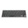 Tastiera wireless dual-mode ultra sottile Manhattan, layout QWERTZ tedesco, Bluetooth (v3.0) e wireless (2,4 GHz), 78 tasti piatti a forbice, gestione automatica dell'energia, portata 10 m, micro-ricevitore USB-A, batteria AAA (inclusa), Windows e Mac, tre anni di garanzia