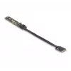 Scheda riser DeLOCK NVMe M.2 Key A+E maschio a slot Key M cavo 20 cm