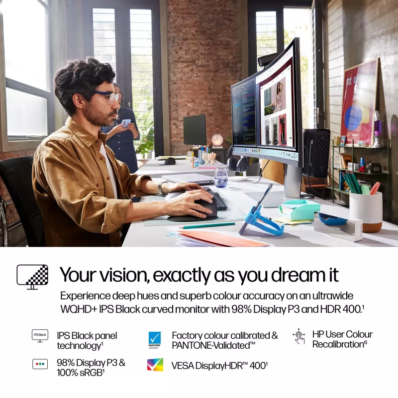 Monitor HP Series 7 Pro 37,5 pollici WQHD+ Thunderbolt 4 - 738pu