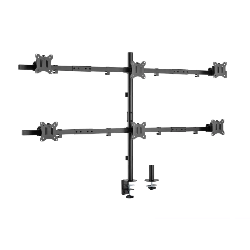 Supporto da tavolo per monitor Equip 17 pollici-32 pollici regolabile 6