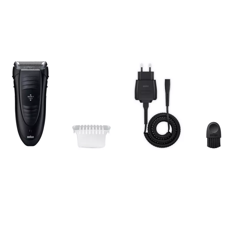 Braun Series 1 -170 rasoio a lamina trimmer nero
