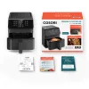 Cosori Premium II Chef Edition Single 6,2 L friggitrice ad aria 1700 W nero