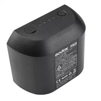 Batteria accessorio flash per fotocamera Godox WB26 litio-ioni 2600 mAh 28,8 V