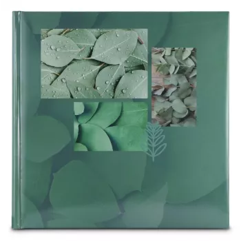 Hama Singo II album fotografico verde 100 fogli rilegatura a libro