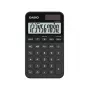 Calcolatrice tascabile CASIO SL-310YC formato tasca, base, 10 cifre, batteria e solare, funzioni tasse e margine, nero