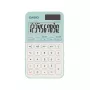 Calcolatrice tascabile CASIO SL-310YC tasca base 10 cifre batteria/solare verde chiaro