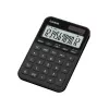 Calcolatrice da tavolo CASIO MS-20YC — modello base, batteria/solare, calcolo tasse e margine, nero