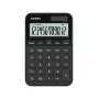 Calcolatrice da tavolo CASIO MS-20YC — modello base, batteria/solare, calcolo tasse e margine, nero