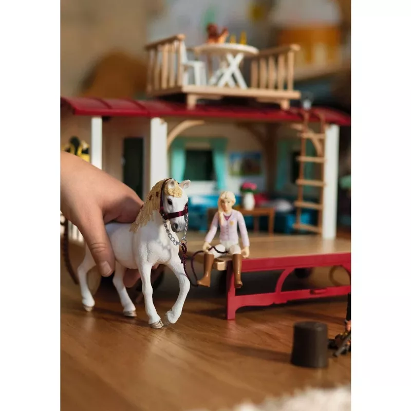 Caravan Schleich HORSE CLUB 42593 per riunioni segrete del club