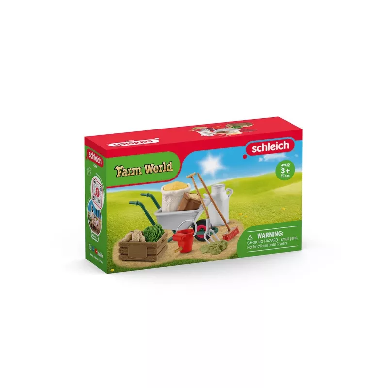 Accessorio per la cura della stalla Schleich 42610S multicolore età consigliata 3 anni