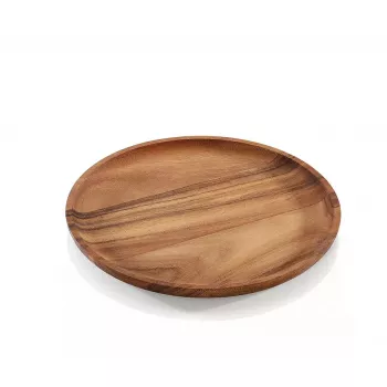 Piatto da portata Zassenhaus piatto snack legno rotondo 30 cm