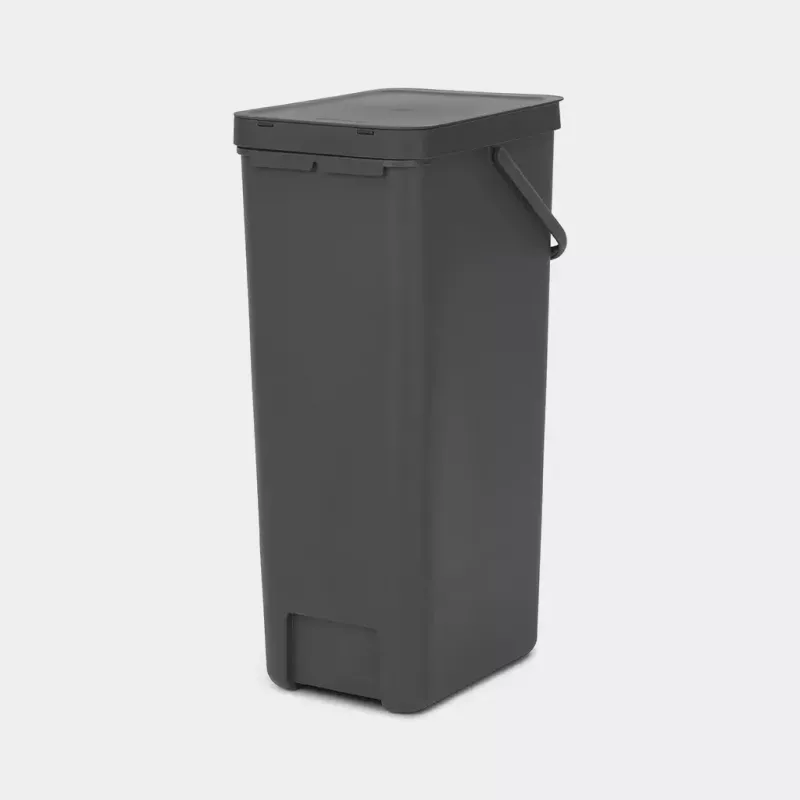 Brabantia Sort & Go 40L cestino per riciclo rettangolare grigio