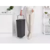Brabantia Sort & Go 40L cestino per riciclo rettangolare grigio