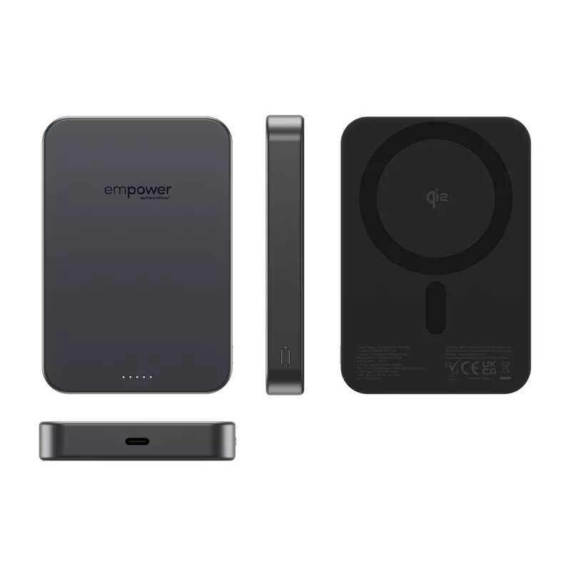 Powerbank portatile PanzerGlass empower™ 10000mAh Space Black, 0,245 kg
