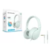 Cuffie per bambini cablate CONCEPTRONIC PARRIS04GT — 3,5 mm, circumaurali, 20–20000 Hz, cavo 1,6 m, verde chiaro