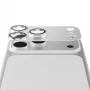 Protezione fotocamera PanzerGlass Fender per iPhone 17 Pro – argento, silicone, antigraffio e antiurto