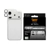 Protezione fotocamera PanzerGlass Fender per iPhone 17 Pro – argento, silicone, antigraffio e antiurto