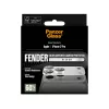 Protezione fotocamera PanzerGlass Fender per iPhone 17 Pro – argento, silicone, antigraffio e antiurto