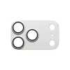 Protezione fotocamera PanzerGlass Fender per iPhone 17 Pro – argento, silicone, antigraffio e antiurto