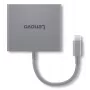 Lenovo GX91R64790 Docking station per laptop/replicatore porte con filo USB 3.2 Gen 1 (3.1 Gen 1) Type-C grigio