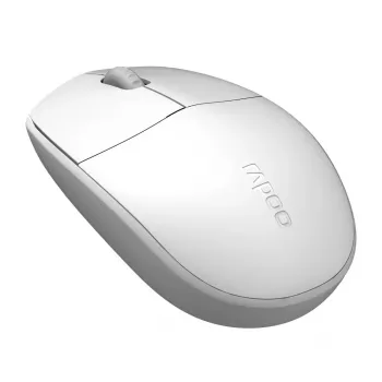 Mouse ottico con filo Rapoo N100 bianco USB (18102)
