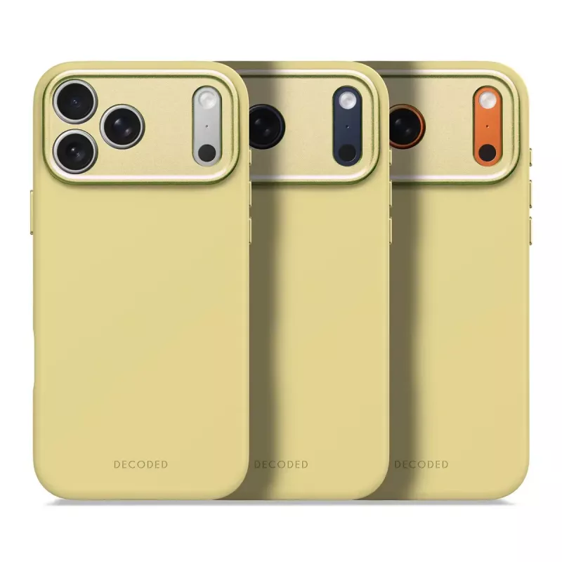 Cover posteriore in silicone Decoded per Apple iPhone 17 Pro Max, compatibile con schermi 6,9