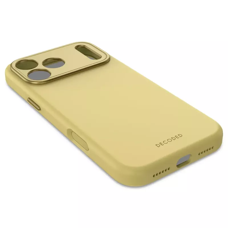 Cover posteriore in silicone Decoded per Apple iPhone 17 Pro Max, compatibile con schermi 6,9