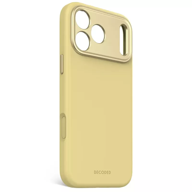 Cover posteriore in silicone Decoded per Apple iPhone 17 Pro Max, compatibile con schermi 6,9