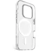 Custodia per cellulare Decoded Clear Case per iPhone 16 Pro, policarbonato, bianco trasparente, adatta per 6,3
