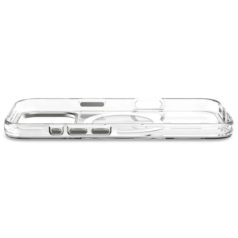 Custodia per cellulare Decoded Clear Case per iPhone 16 Pro, policarbonato, bianco trasparente, adatta per 6,3