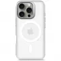 Custodia per cellulare Decoded Clear Case per iPhone 16 Pro, policarbonato, bianco trasparente, adatta per 6,3
