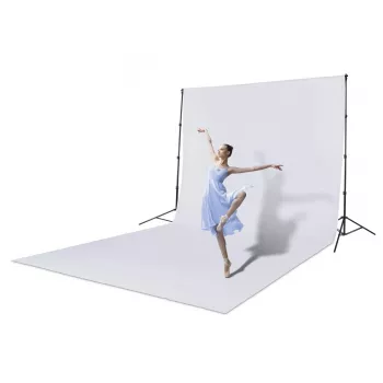 Fondale HAMA 00021161 poliestere tinta unita bianco, 2940 mm x 6000 mm
