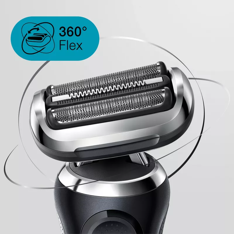 Braun Series 7 71-N7200cc rasoio a lamina trimmer nero