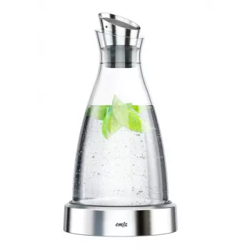 EMSA 505219 Caraffa/brocca/bottiglia 1 L acciaio inox, trasparente