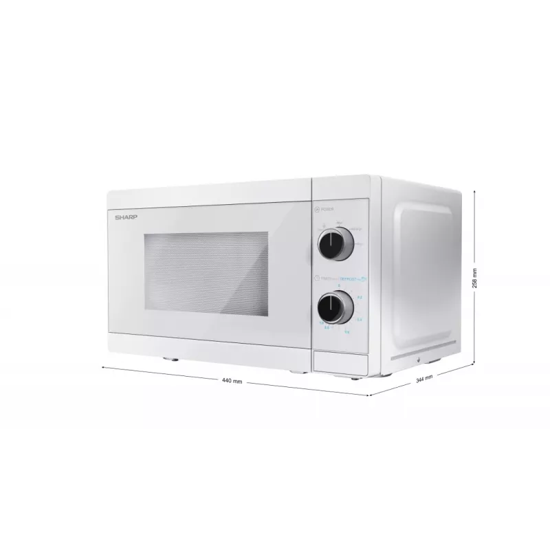Sharp YC-MS01E-C Microonde bianco forno a microonde solo da appoggio 20 L 800 W
