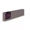 Faretto smart Philips Hue White and Colour Ambience Perifo Gerade Deckenbasis-Kit 4 Spots Bluetooth nero