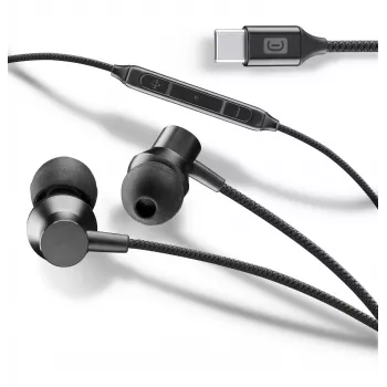 Cuffie in-ear stereo Cellularline SPARROW con microfono e telecomando